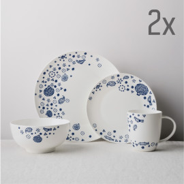 Set (8pcs) - Meidani - Porcelain