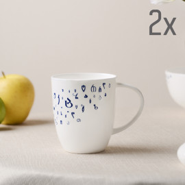 Mug (2 pcs) - Zen - Porcelain - 10cm