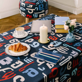 Tablecloth - Deda Ena, ზომა: 210 x 140 სმ, Material: Polyester