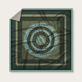 Silk Scarf - Tabori - Green