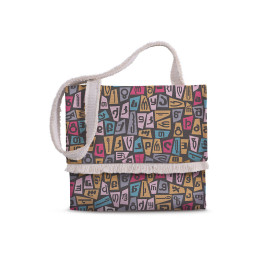 ჩანთა -ანბანი - მუქი - პატარა