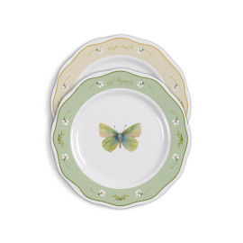 Plate - Highland Butterflies - 26 cm - 2pcs