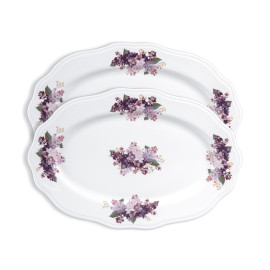 Plate - Lilac - Oval