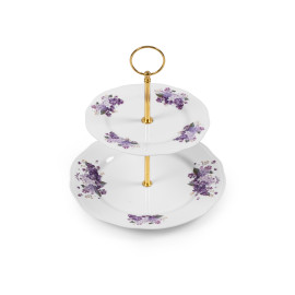 Plate - Lilac - 2-Tier