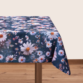 სუფრა - გვირილები, ზომა: 210x140, მასალა: პოლიესტერი