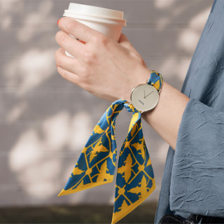 Wrist Watch - Mariam Martha - Silver