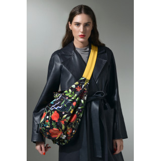 Tote bag - Pomegranates garden - Black