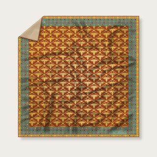 Silk Scarf - Mariam-Martha - Orange