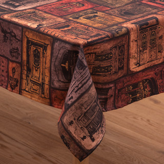 სუფრა - თბილისური კარები, ზომა: 140x140