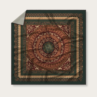 Silk Scarf - Tabori - Orange