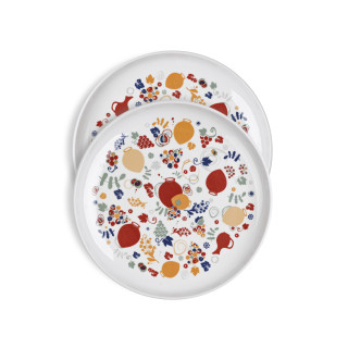 თეფში (2ც) - ქვევრები - 24სმ