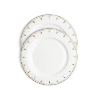 Plate (2 pcs) - Bardzimi - Porcelain - 25cm