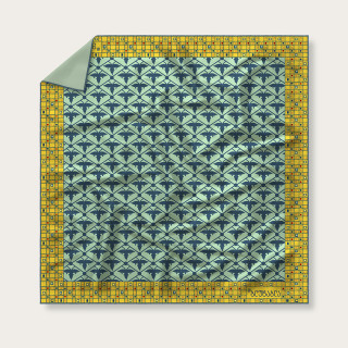 Silk Scarf - Mariam-Martha - Blue