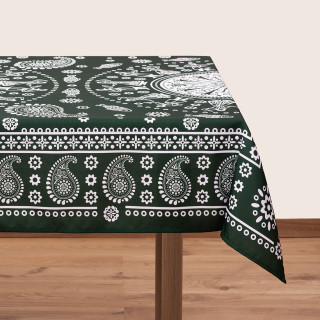 Tablecloth - Kala - Green, Size: 140x140, Material: Polyester 