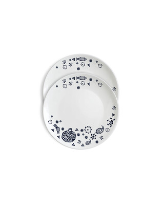 Plate - Meidani - 2pcs, Size : 20 cm