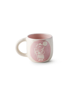Handmade Mug - Girl with balloon