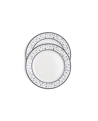 Plate - Shin - 2pcs, Size : 20 cm