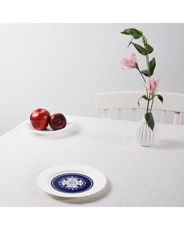 Plate (2 pcs) - Ornament - Porcelain - 20cm, 2 image