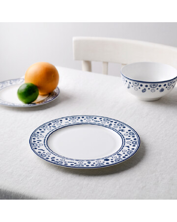 Plate - Indigo - 2pcs, Size : 25 cm, 3 image
