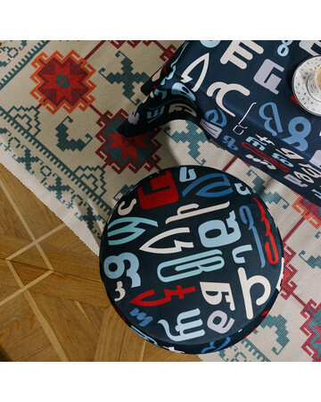 Tablecloth - Deda Ena, Size: 140x140, Material: Polyester , 4 image