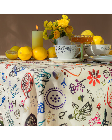 Tablecloth - Qimerioni, Material: Polyester, Size: 140x140, 3 image