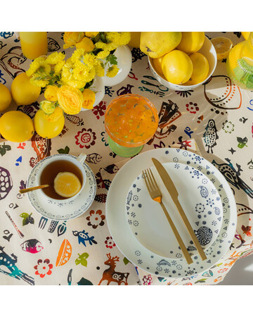 Tablecloth - Qimerioni, Material: Polyester, Size: 140x140, 4 image