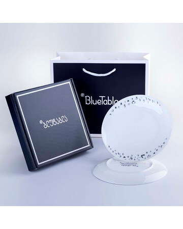 Plate - Indigo - 2pcs, Size : 25 cm, 5 image