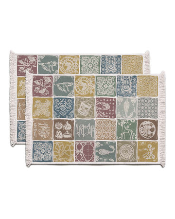 Placemats - Georgian 2 Pc