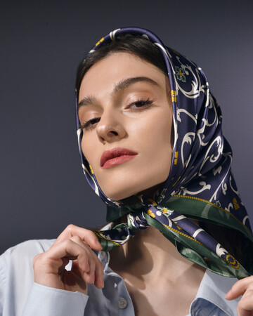 Silk scarf - Queen Ketevan, 4 image