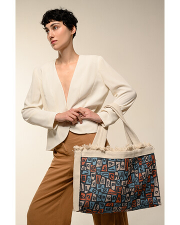 Tote Bag - Alphabet - Dark