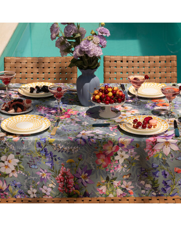 Tablecloth - Georgian Flora​ - light, Size: 210x140, Material: Polyester , 3 image