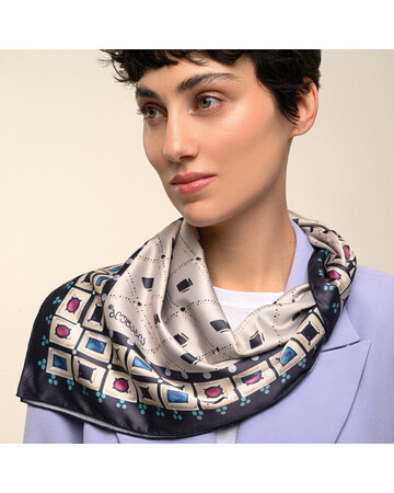 Scarf - King Tamar - Grey, 3 image