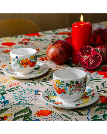 Cup - Pomegranates garden - 2 pcs, 2 image