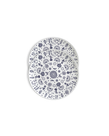 Plate - Kala - 2pcs, Size : 20 cm