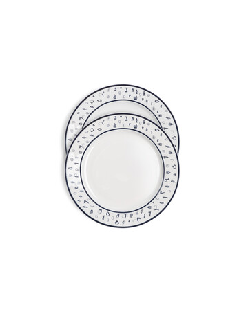 Plate - Shin - 2pcs, Size : 20 cm