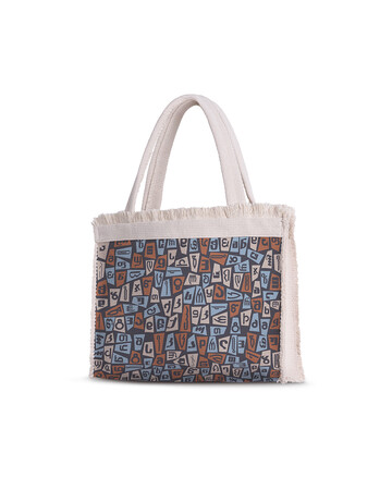Tote Bag - Alphabet - Dark, 2 image