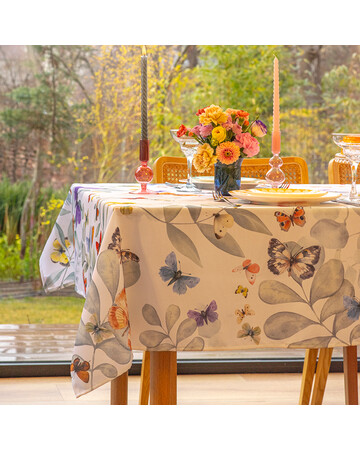Tablecloth - Butterflies, Size: 140x140, Material: Polyester , 3 image