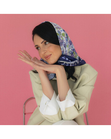 Scarf - Lilac, 3 image