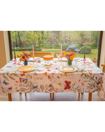 Tablecloth - Butterflies, Size: 140x140, Material: Polyester , 7 image
