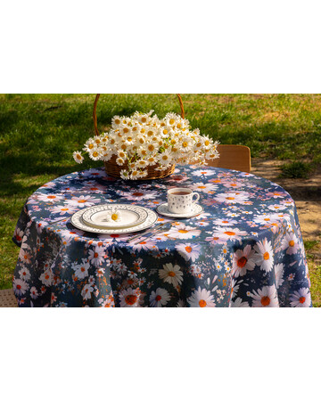 Tablecloth - Daisy, Size: 210x140, Material: Polyester , 4 image