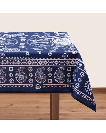 Tablecloth - Kala - Blue, Material: Polyester, Size: 280x140