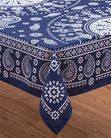 Tablecloth - Kala - Blue, Material: Cotton, Size: 210x140, 8 image