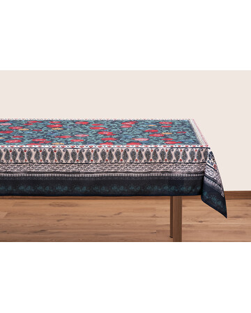 Tablecloth - Pomegranates - Blue, Size: 210x140, Material: Polyester , 3 image