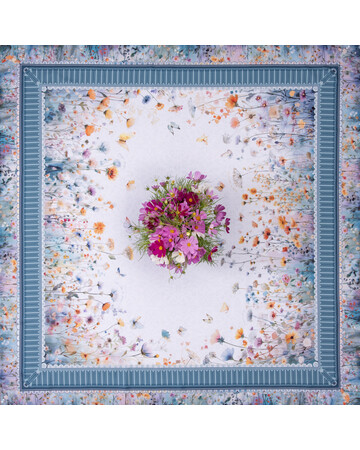 Tablecloth - Blooming, Size: 140x140, Material: Polyester , 4 image
