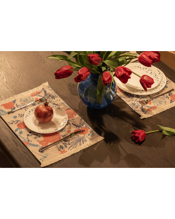 Placemats - Pomegranate - 2 Pc, 3 image