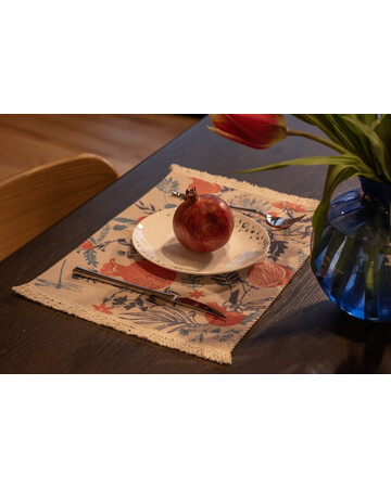 Placemats - Pomegranate - 2 Pc, 4 image