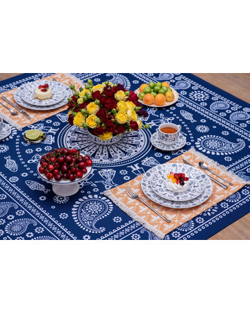 Tablecloth - Kala - Blue, Material: Polyester, Size: 280x140, 8 image