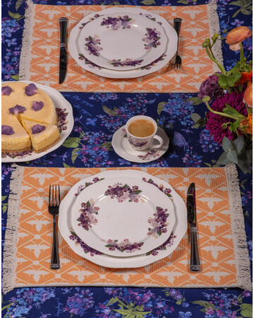 Tablecloth - Lilac - Purple, Material: Polyester, Size: 330x140, 7 image