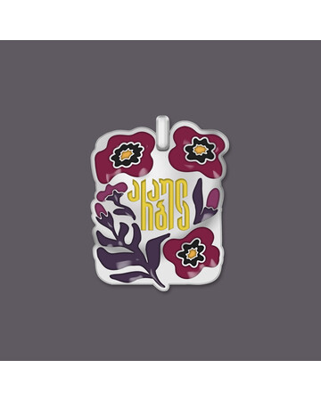 Pendant - Arabula - Raspberry Red, 2 image