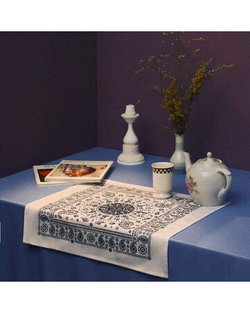 Napkin - Kala - White, Material: Polyester